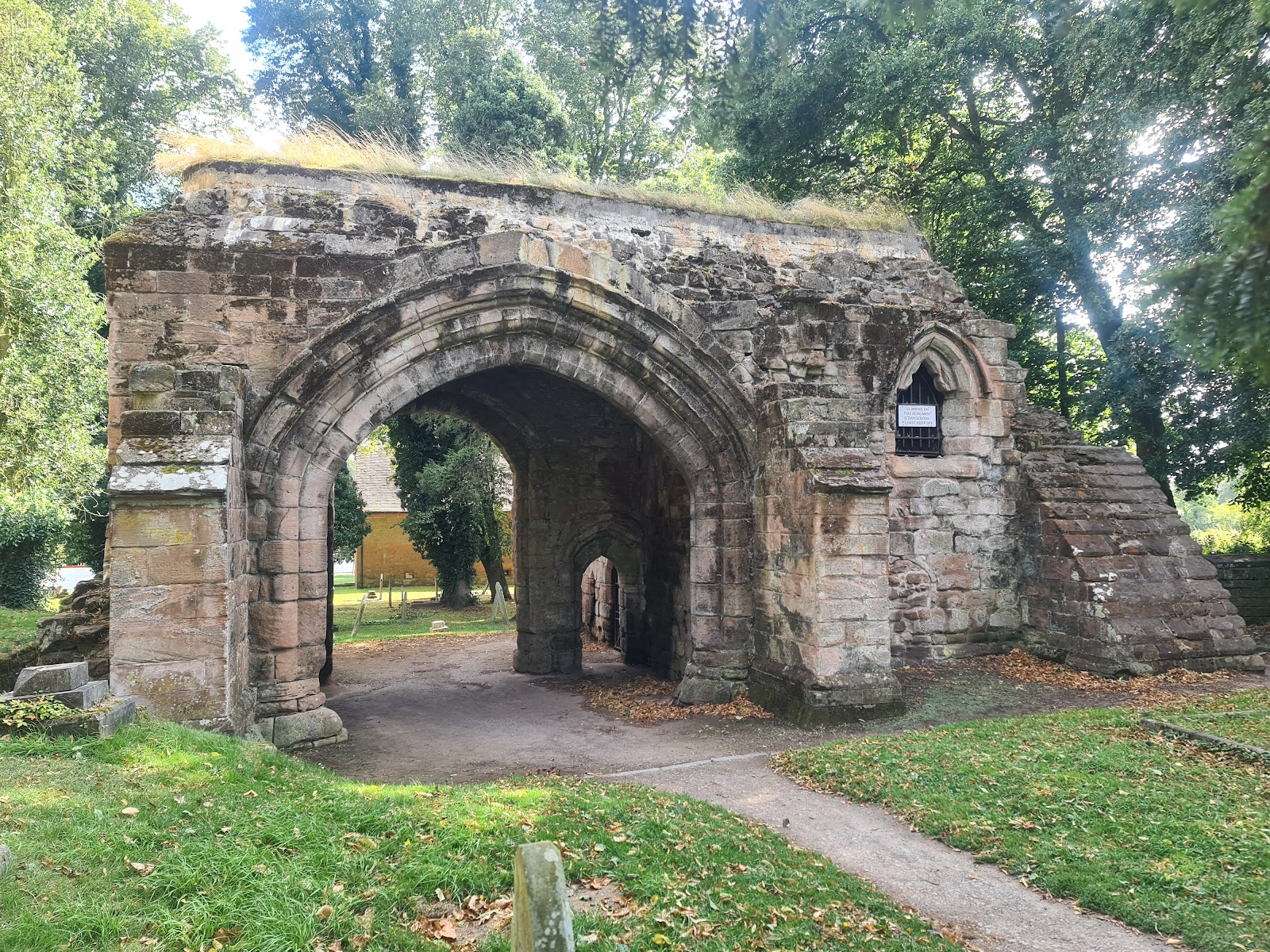 Remains of St Mary's Abbey