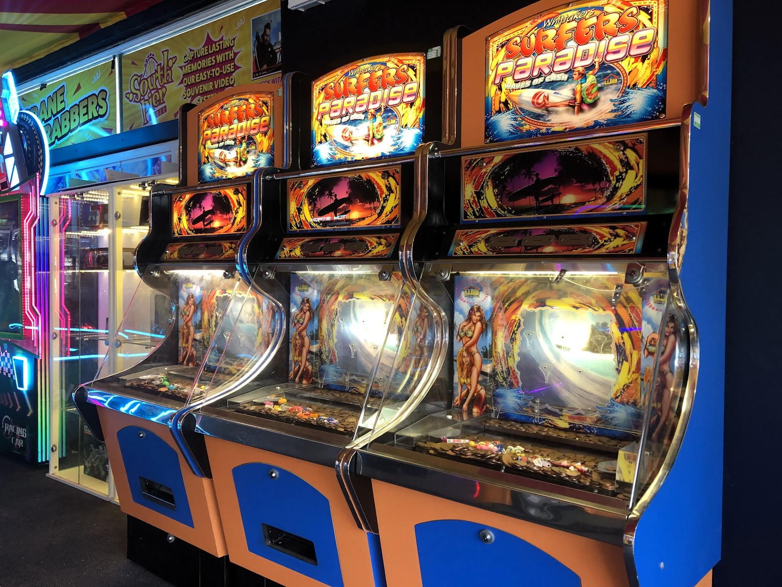 Amusements on South Pier