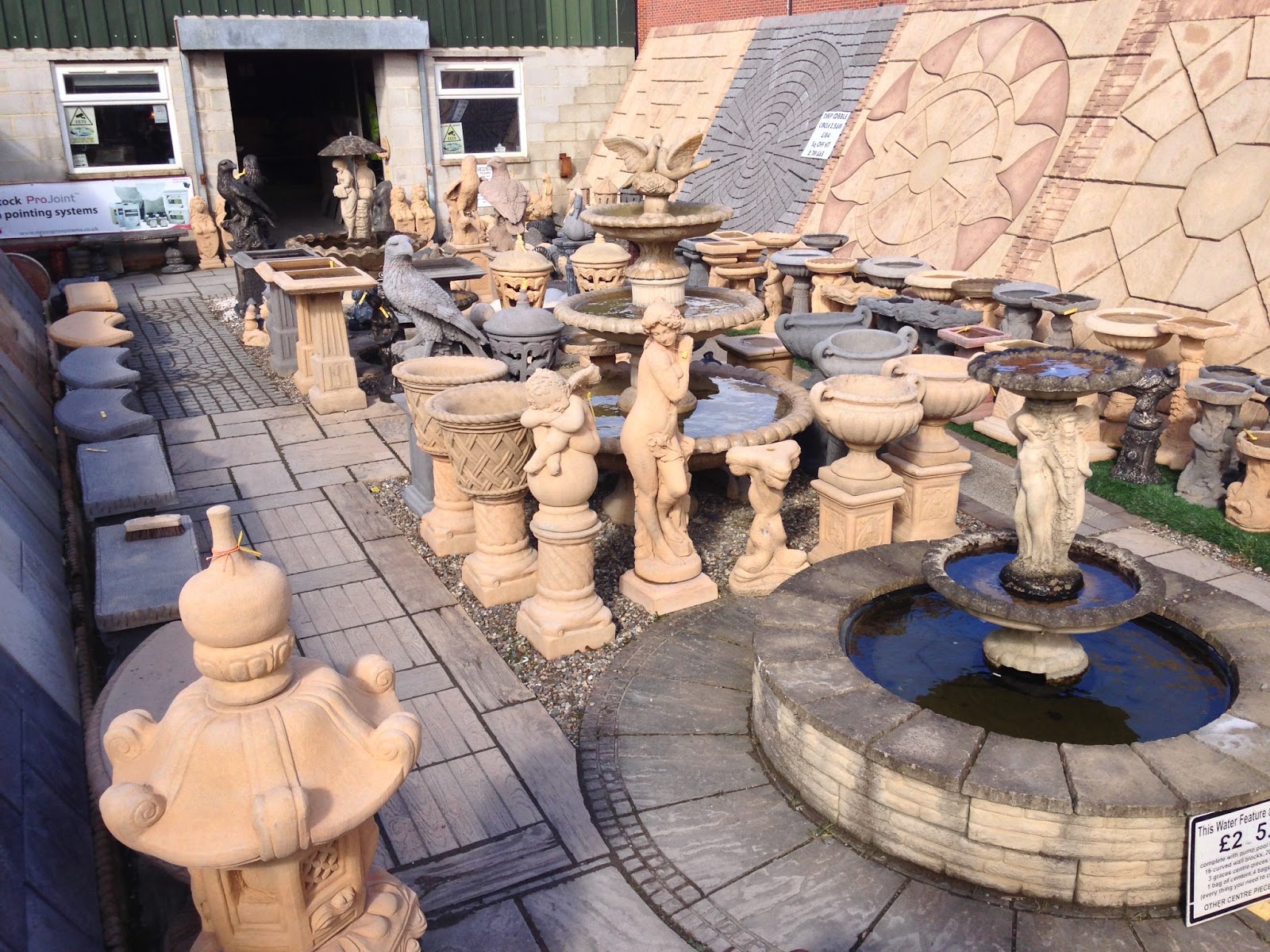 Durham Stone Garden Ornaments