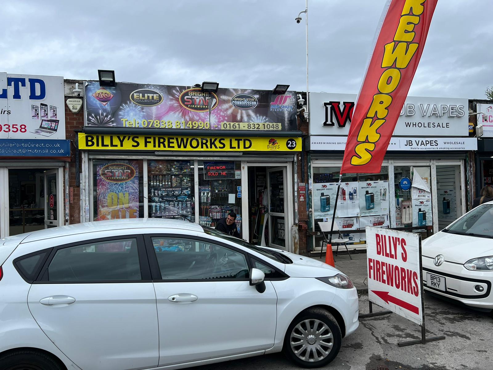 Billy's Fireworks | Wholesaler & Retailer UK