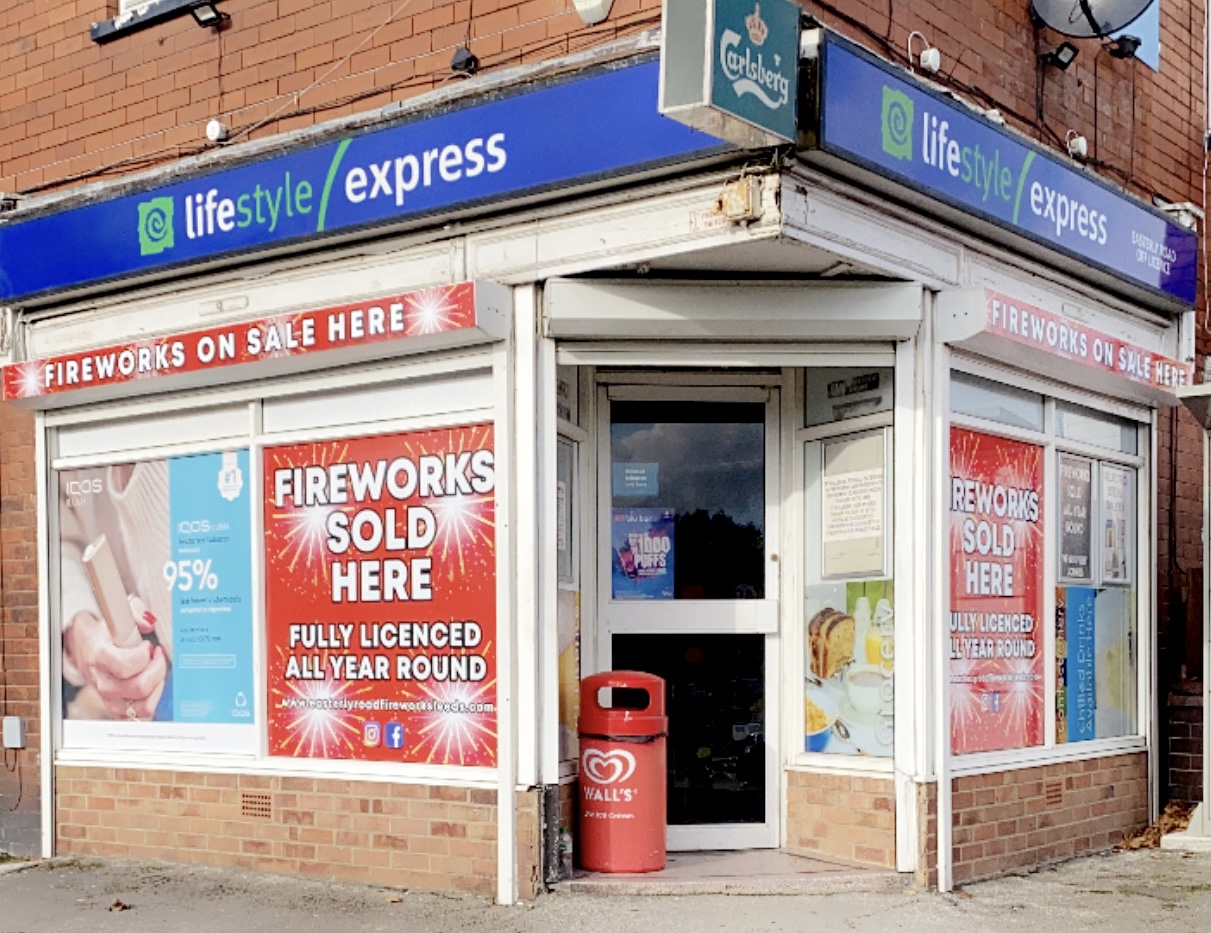 Easterly Road Fireworks Leeds