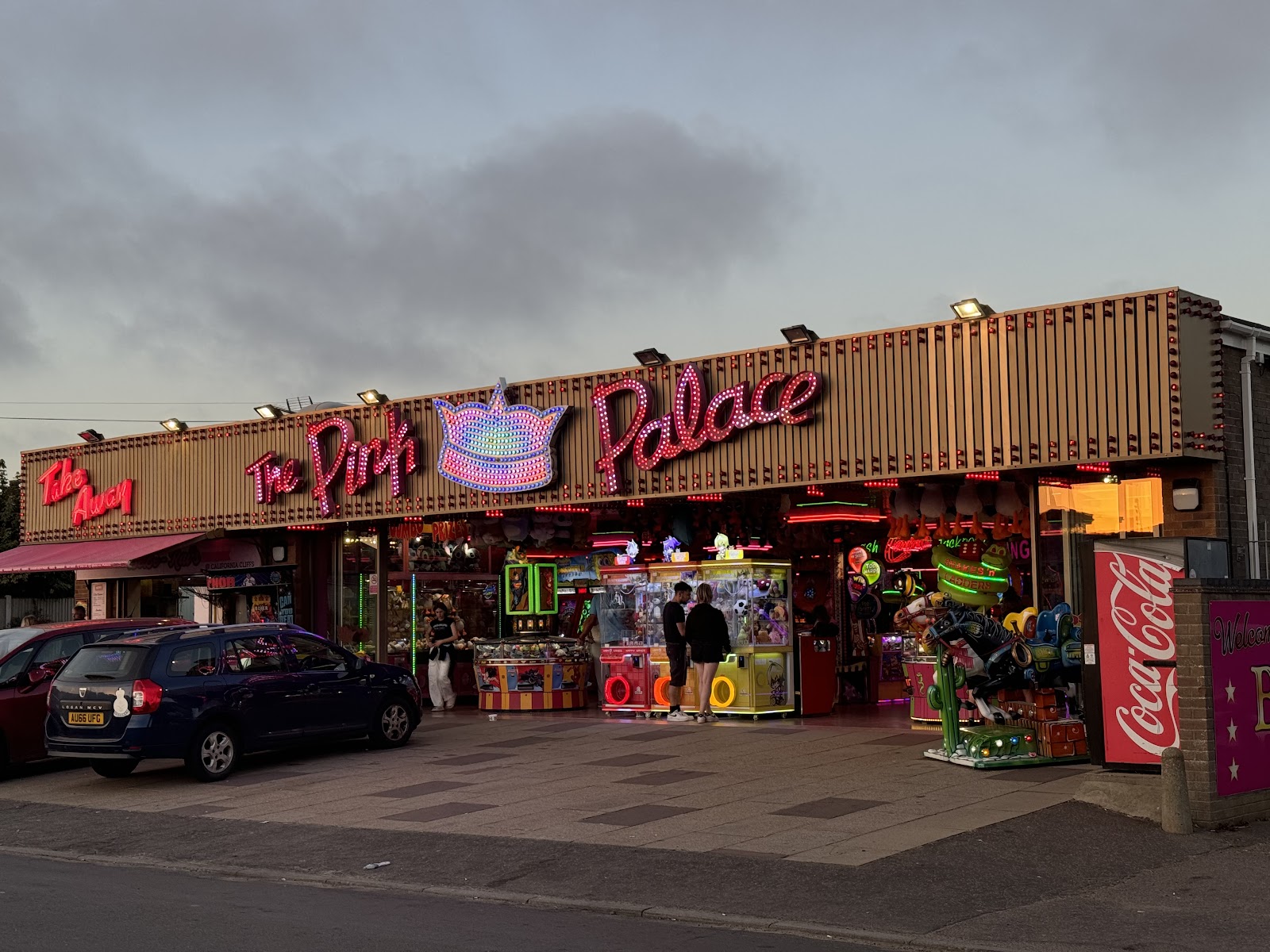 The Pink Palace Amusement Arcade