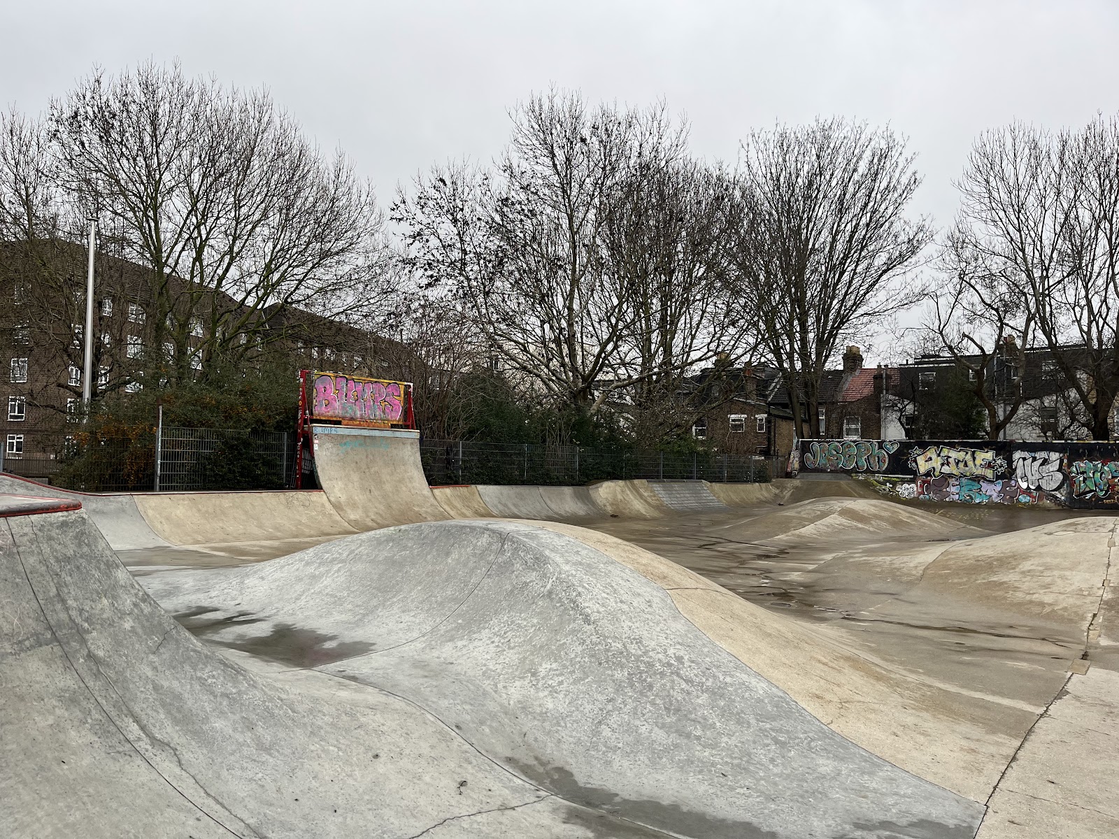 Hackney Concrete Bumps Skatepark