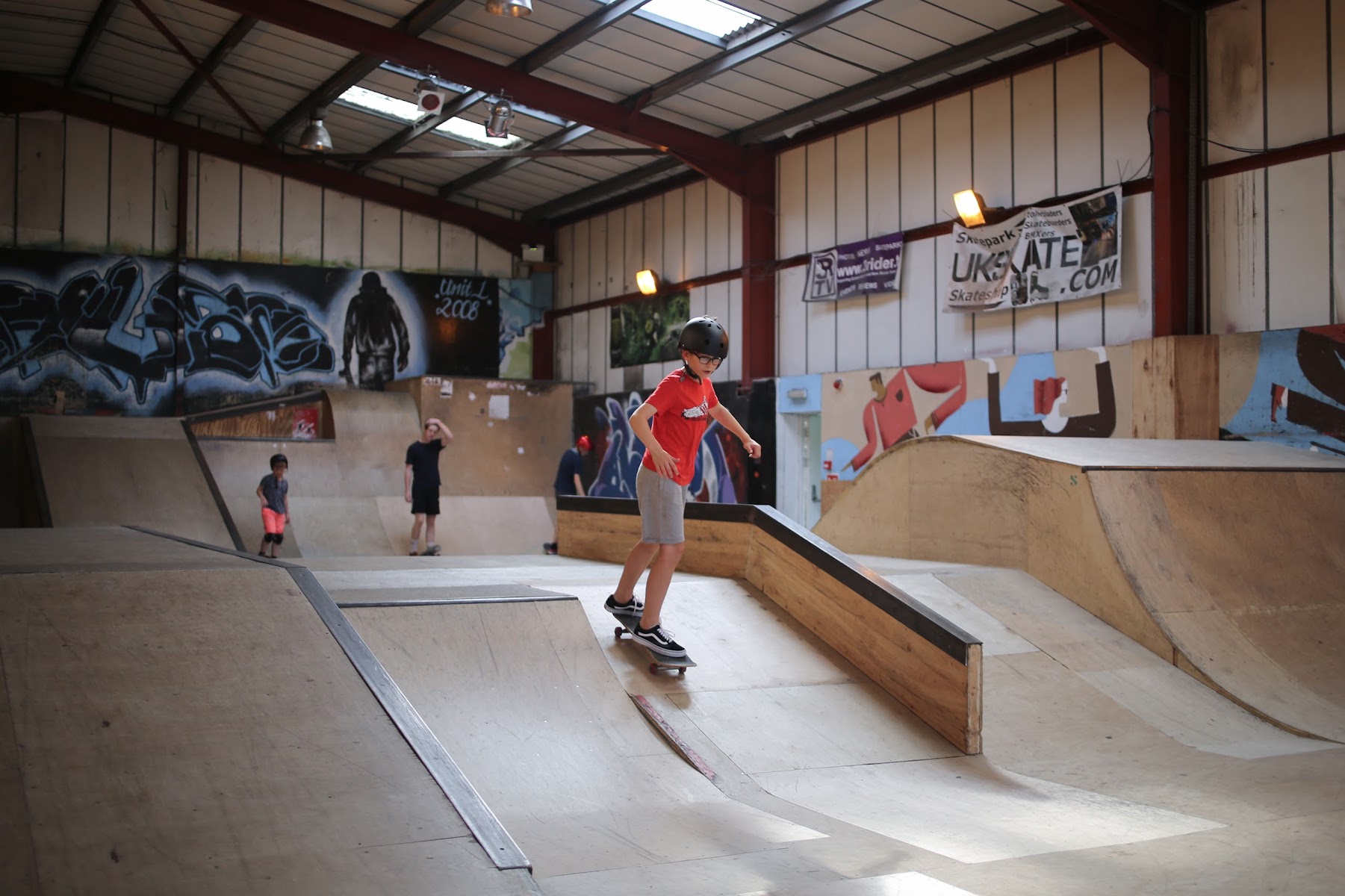 Unit 1 Skatepark. (Rochester)