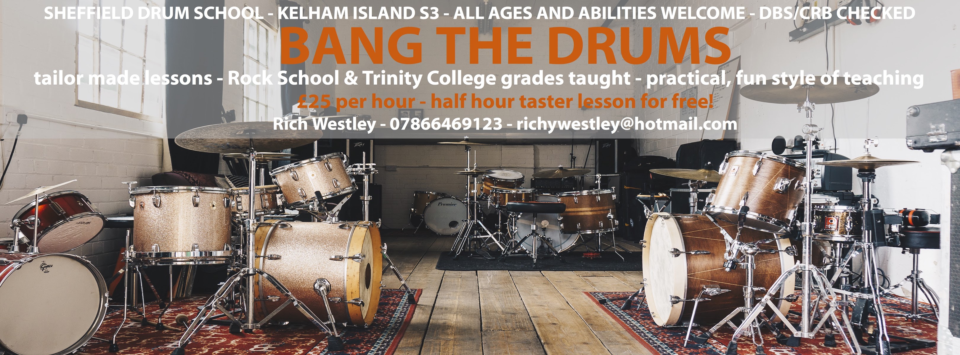 Bang The Drums- Sheffield Drum School