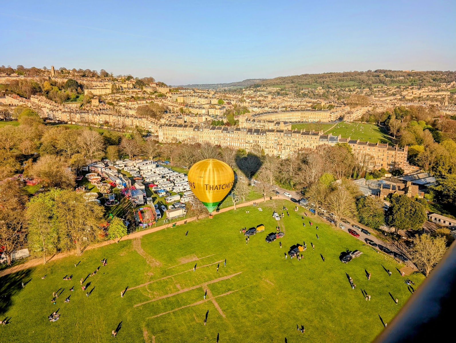 FIRST FLIGHT BALLOONING BATH