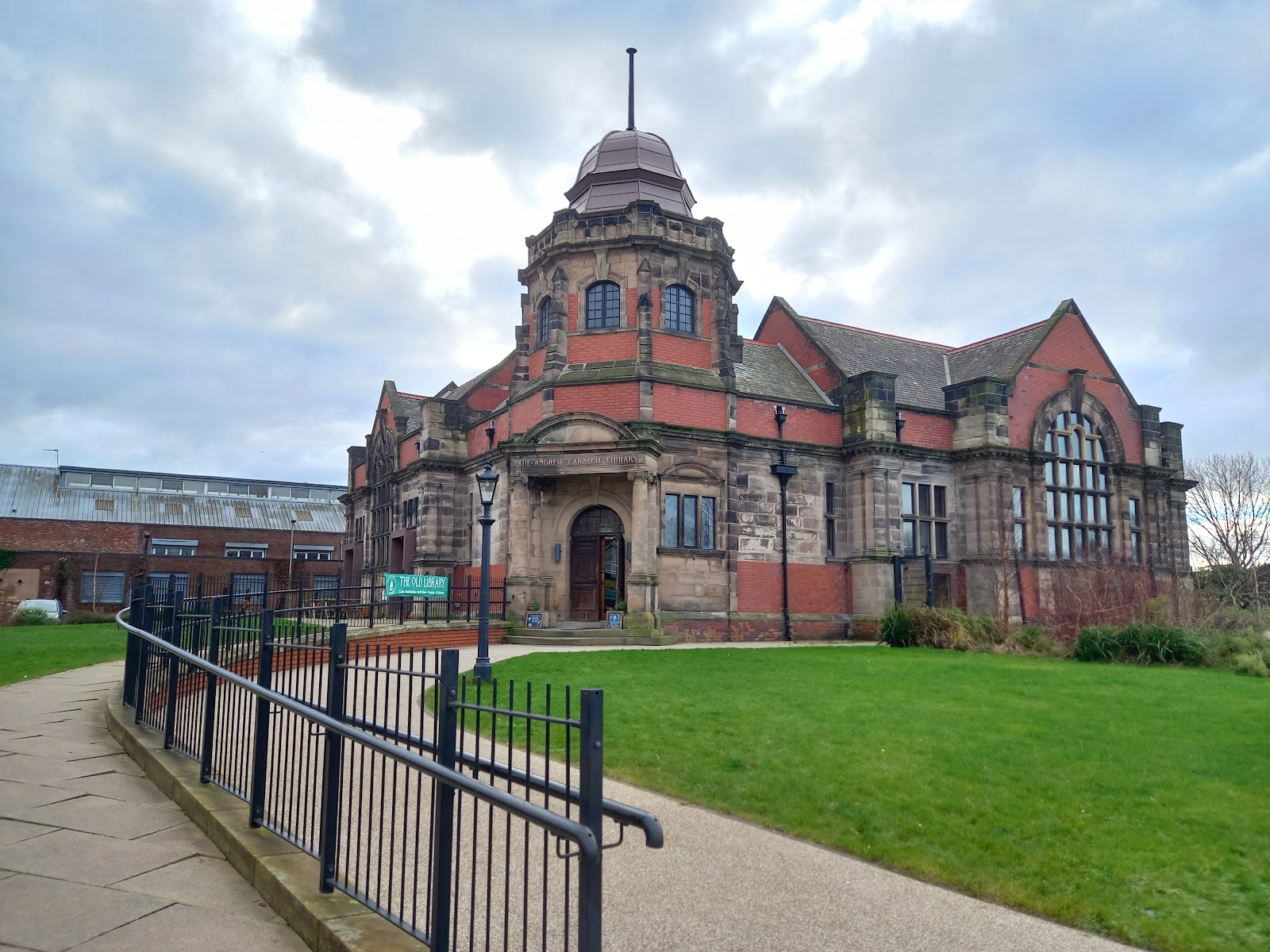 Lister Steps at The Old Library