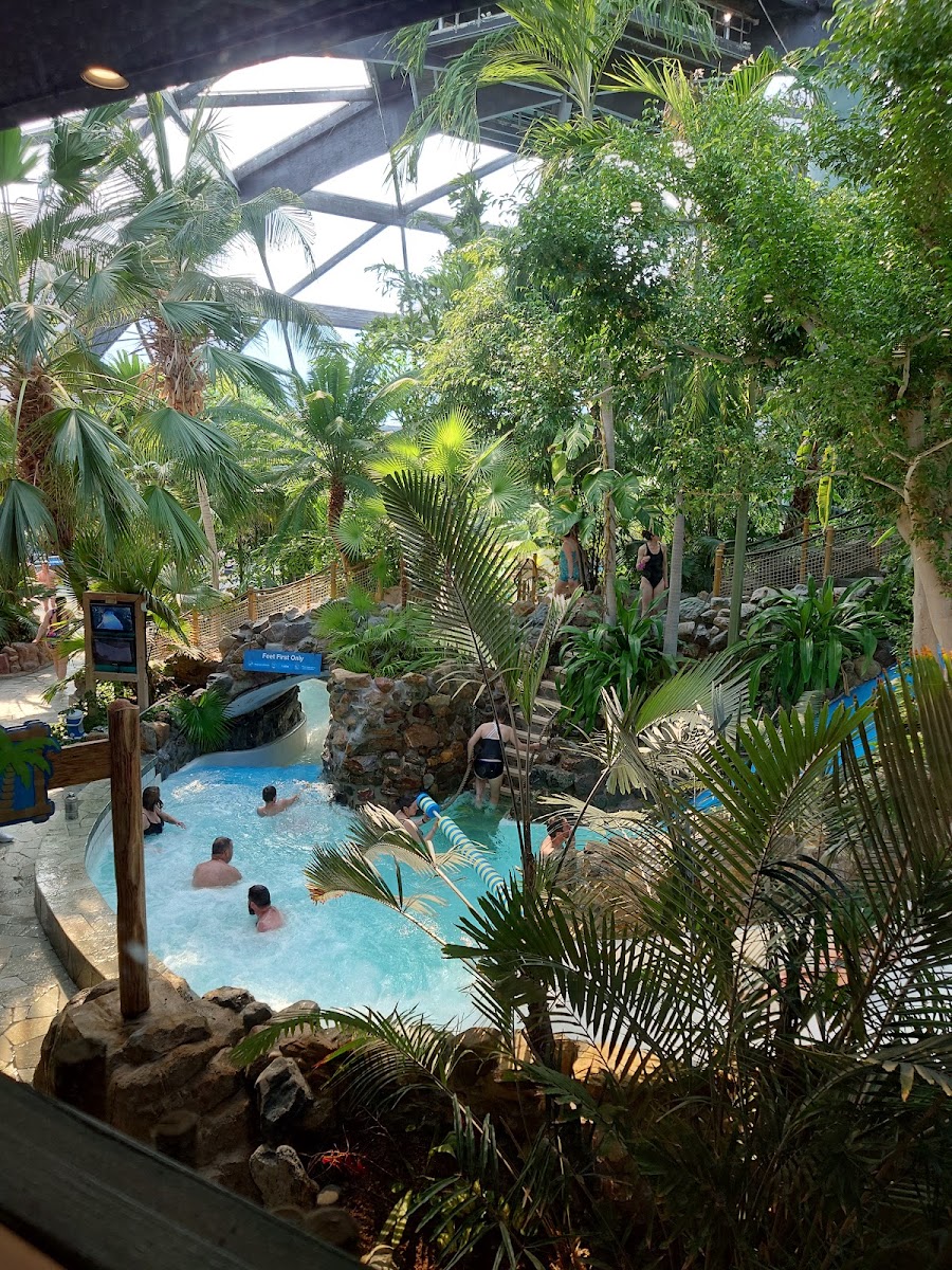 Wild Water Rapids at Subtropical Swimming Paradise