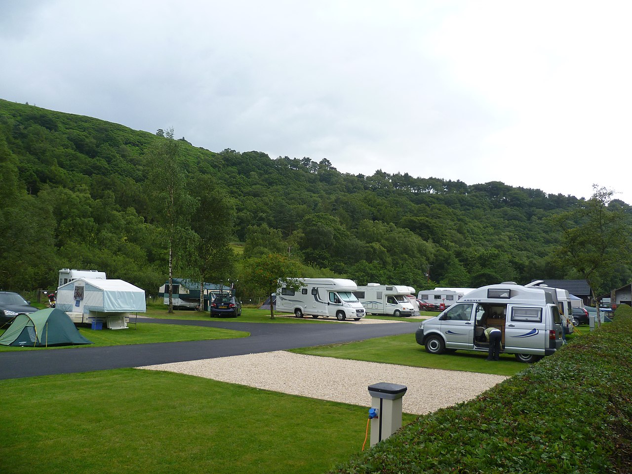 Hayfield Camping and Caravanning Club Site