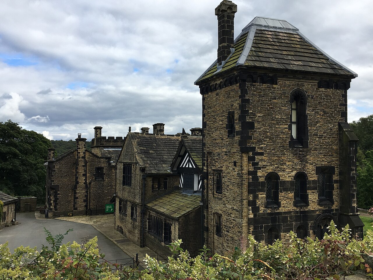 Shibden Hall View at Hough House