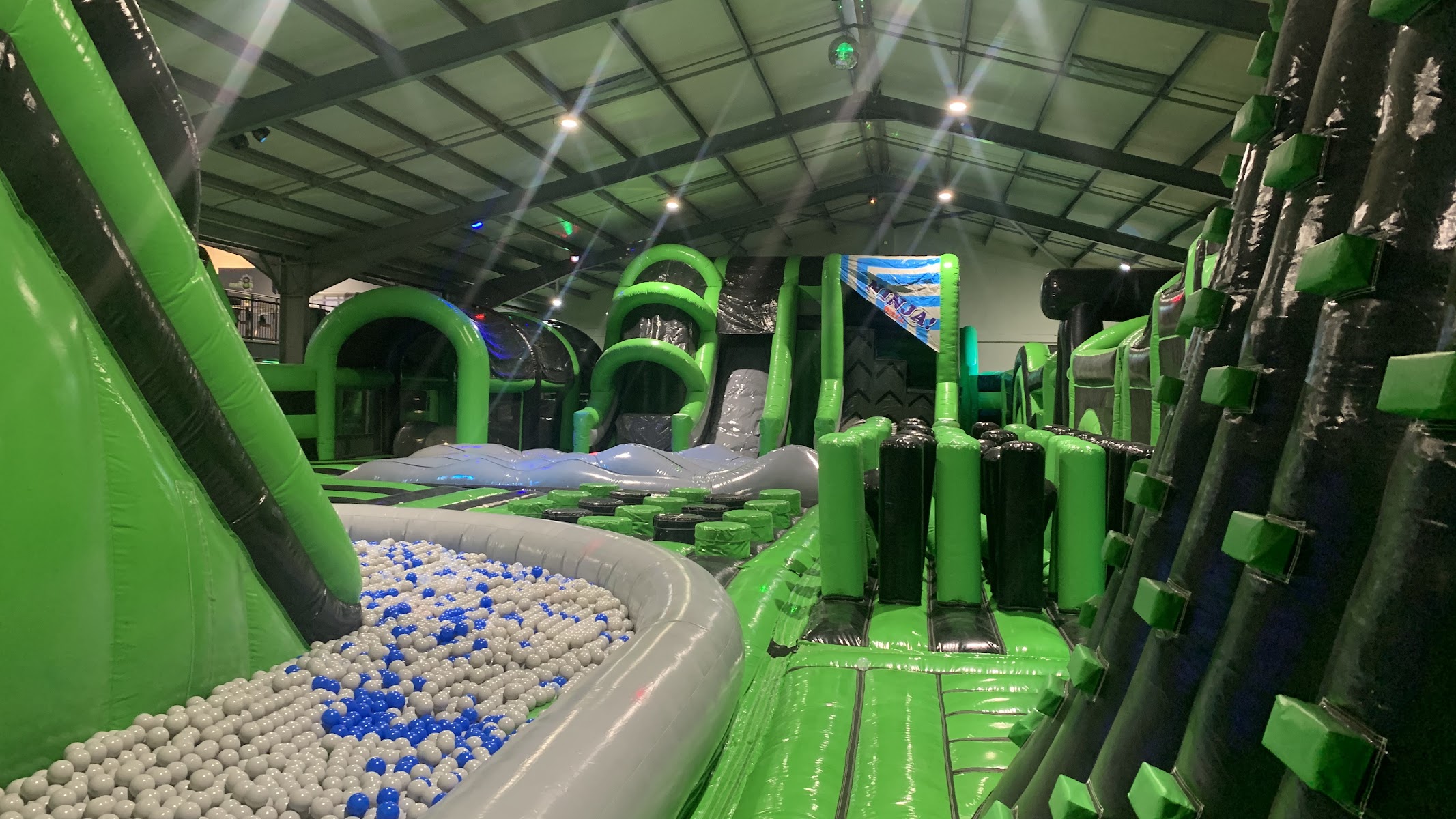 Sector 8 inflatable theme park Liverpool