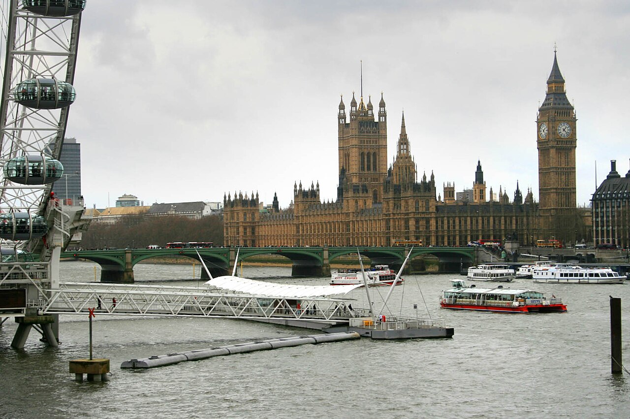 London Eye Waterloo Pier