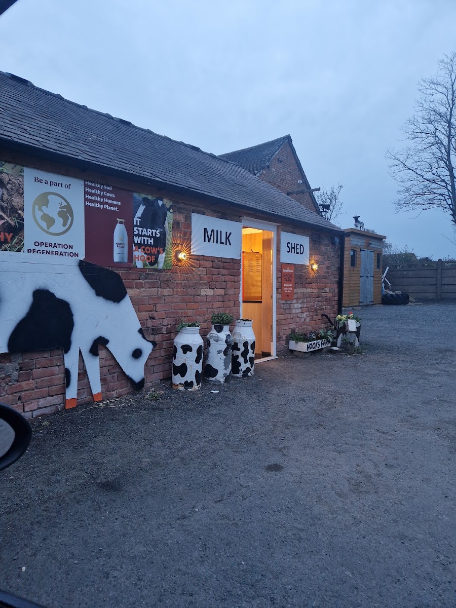 Milk Shed Hooks Farm Dairy