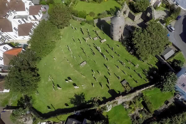 Ruins of Portpatrick Old Parish Kirk
