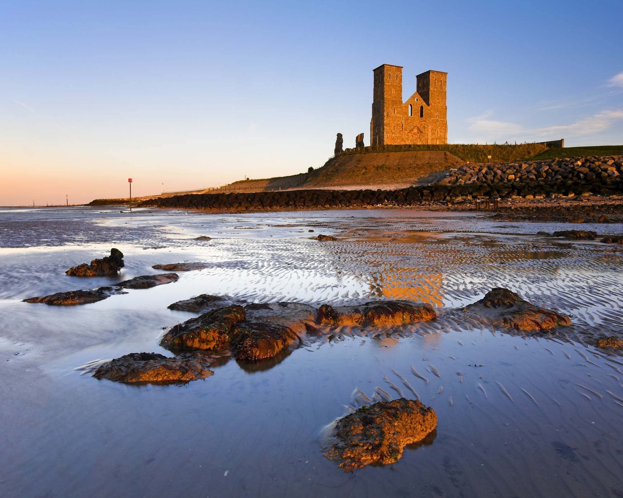 Reculver Towers and Roman Fort
