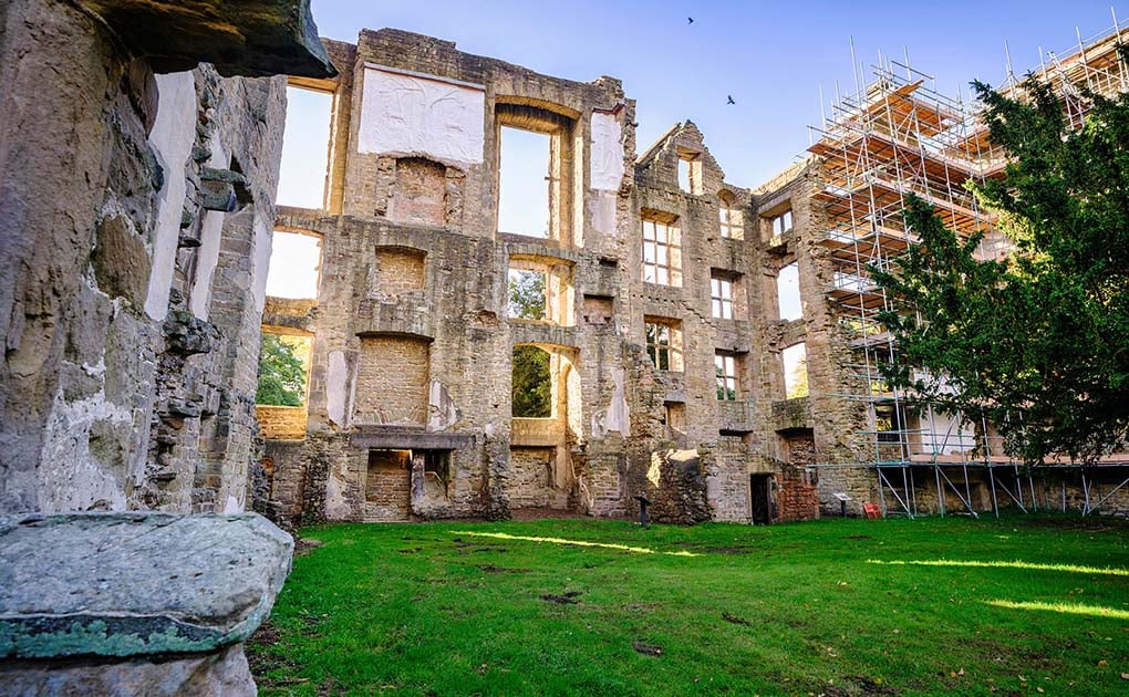 Hardwick Old Hall and Hardwick Hall