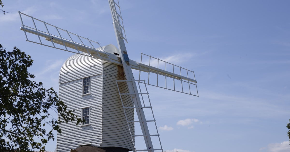 Saxtead Green Post Mill
