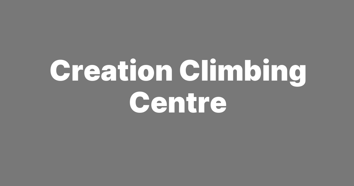 Creation Climbing Centre