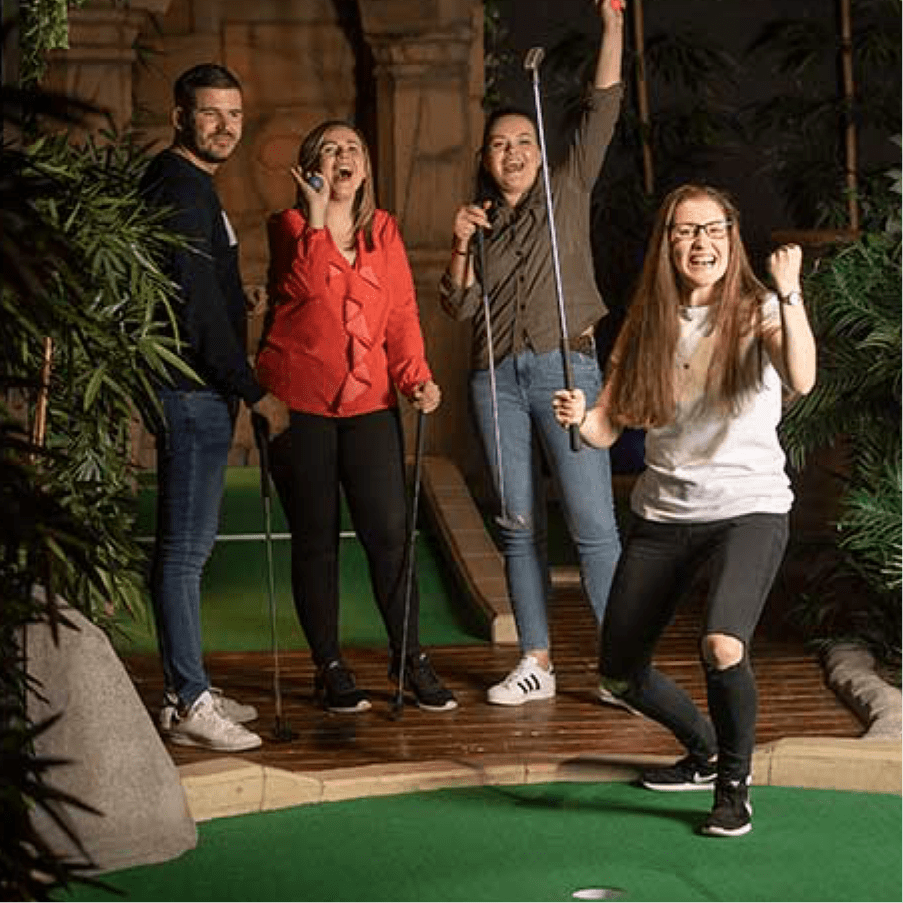 The Lost City Adventure Golf Belfast