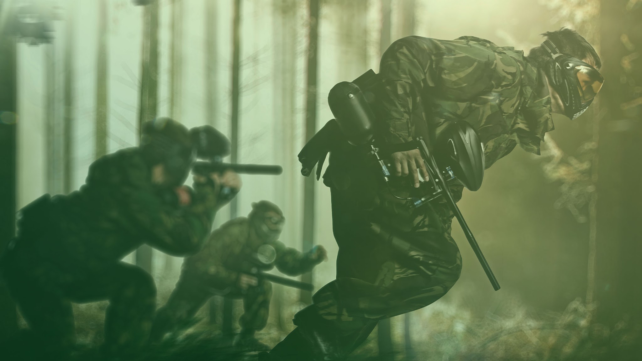 GO Action Forest - Paintballing / Laser Tag / Kids School Holiday Adventure Camp