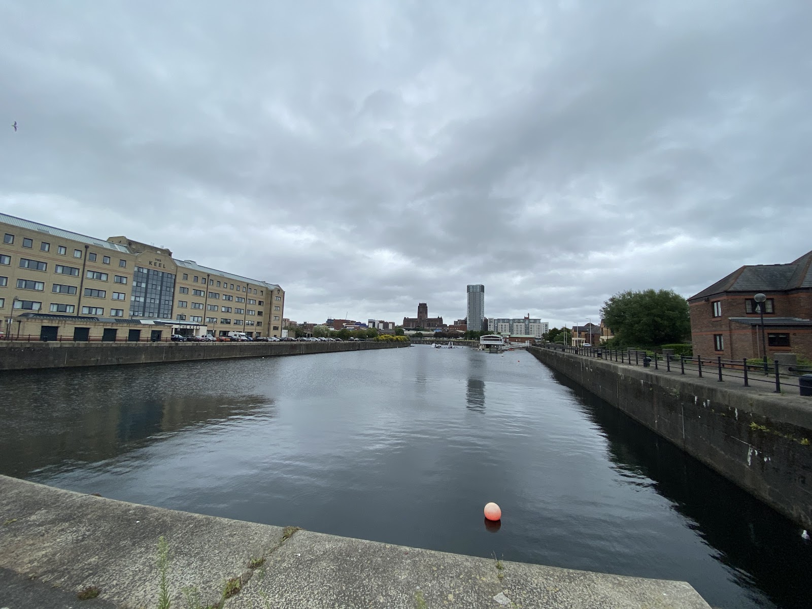 Waterfront Pier Head Promenade Liverpool