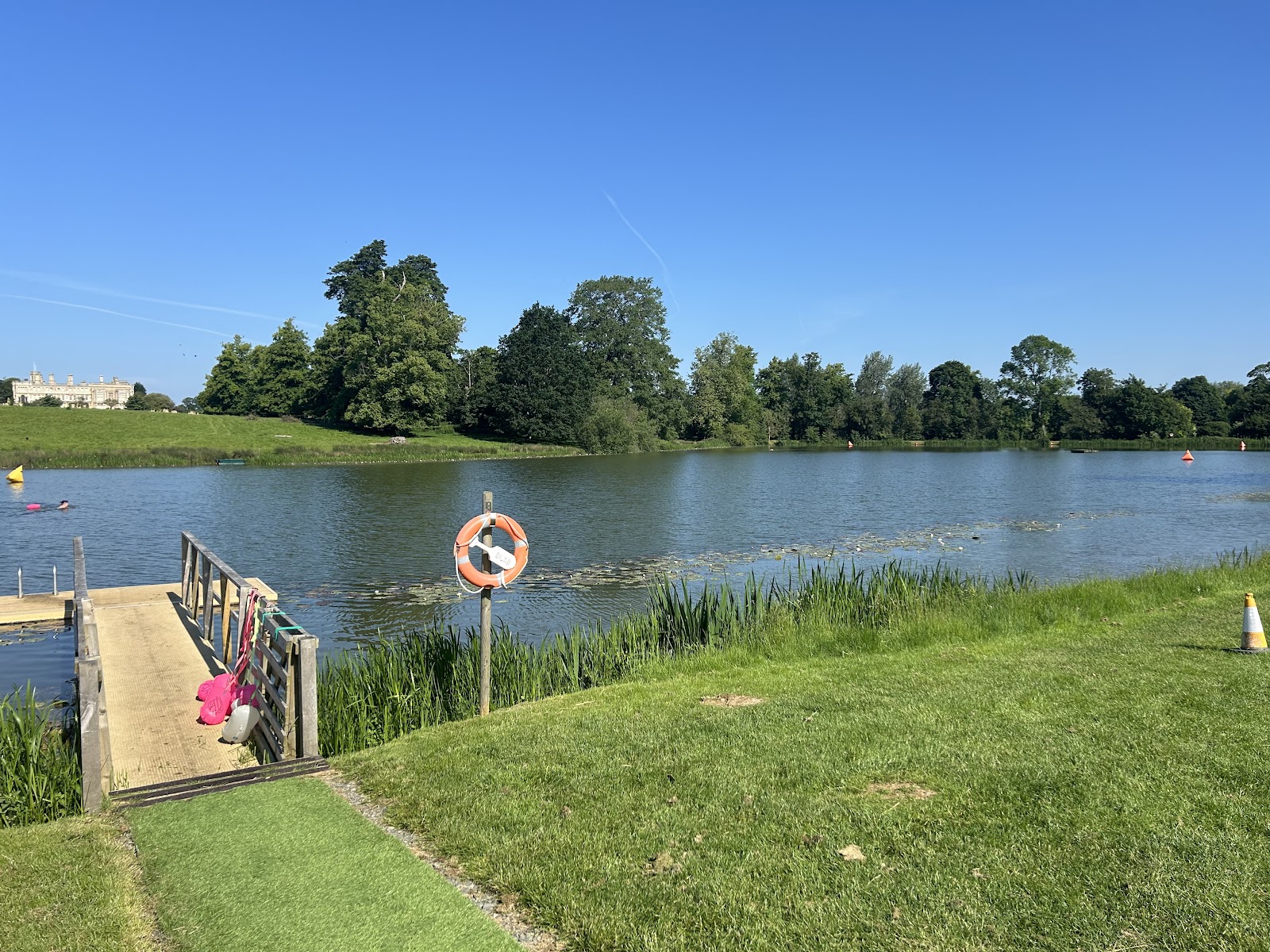 Falcon open water swimming