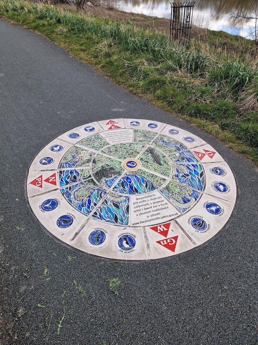 Wales Coast Path Start Marker