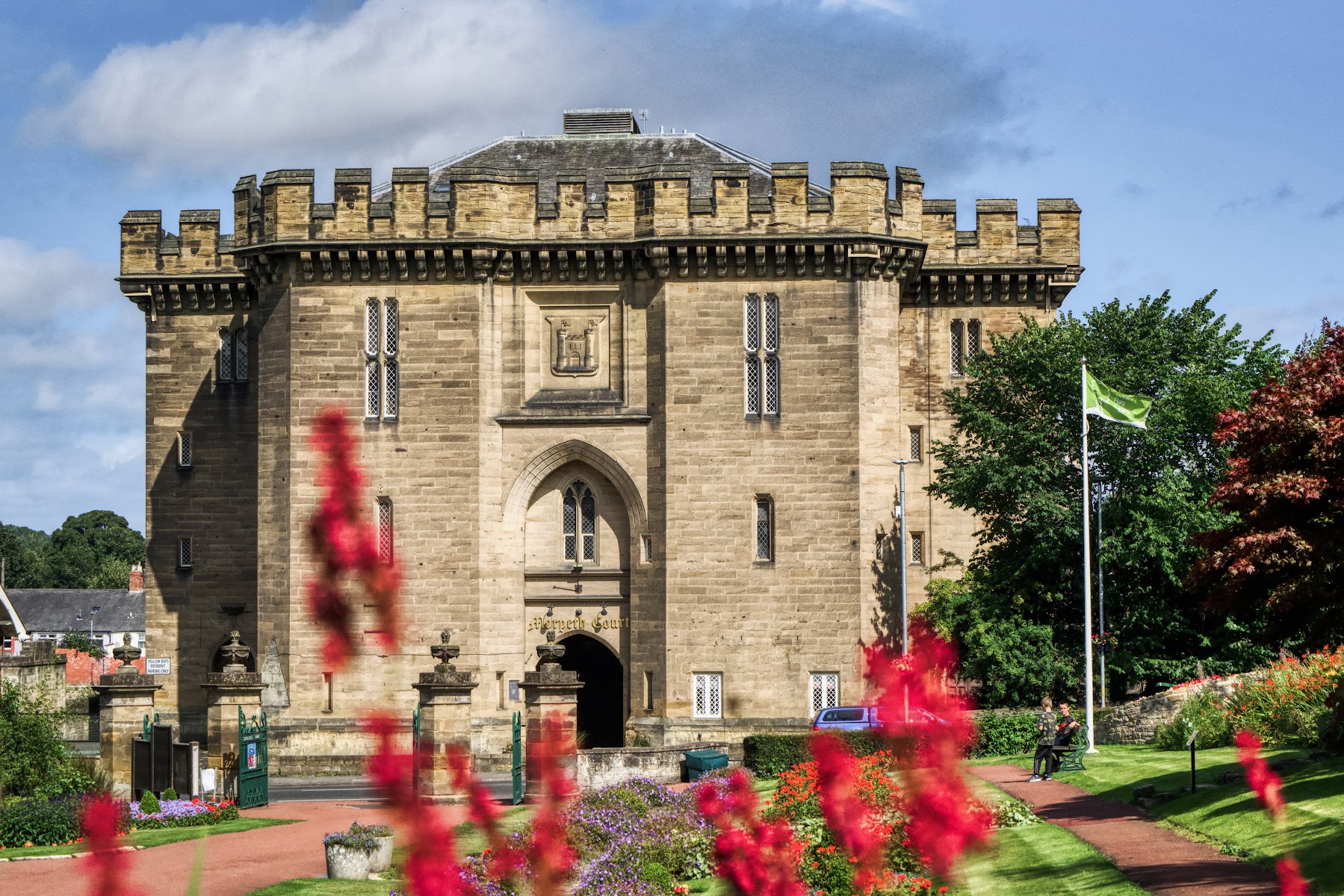 Carlisle Park, Morpeth - walking