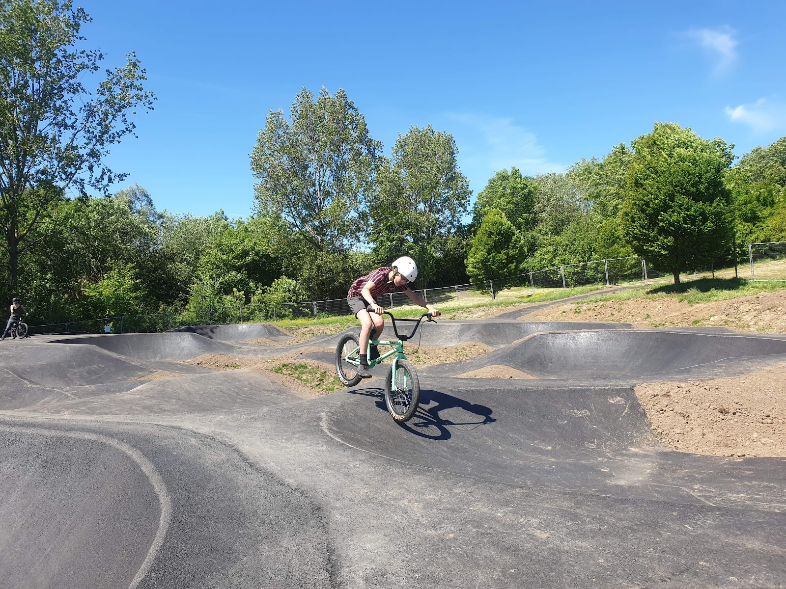 Pump Track Chopwell Park by Velosolutions