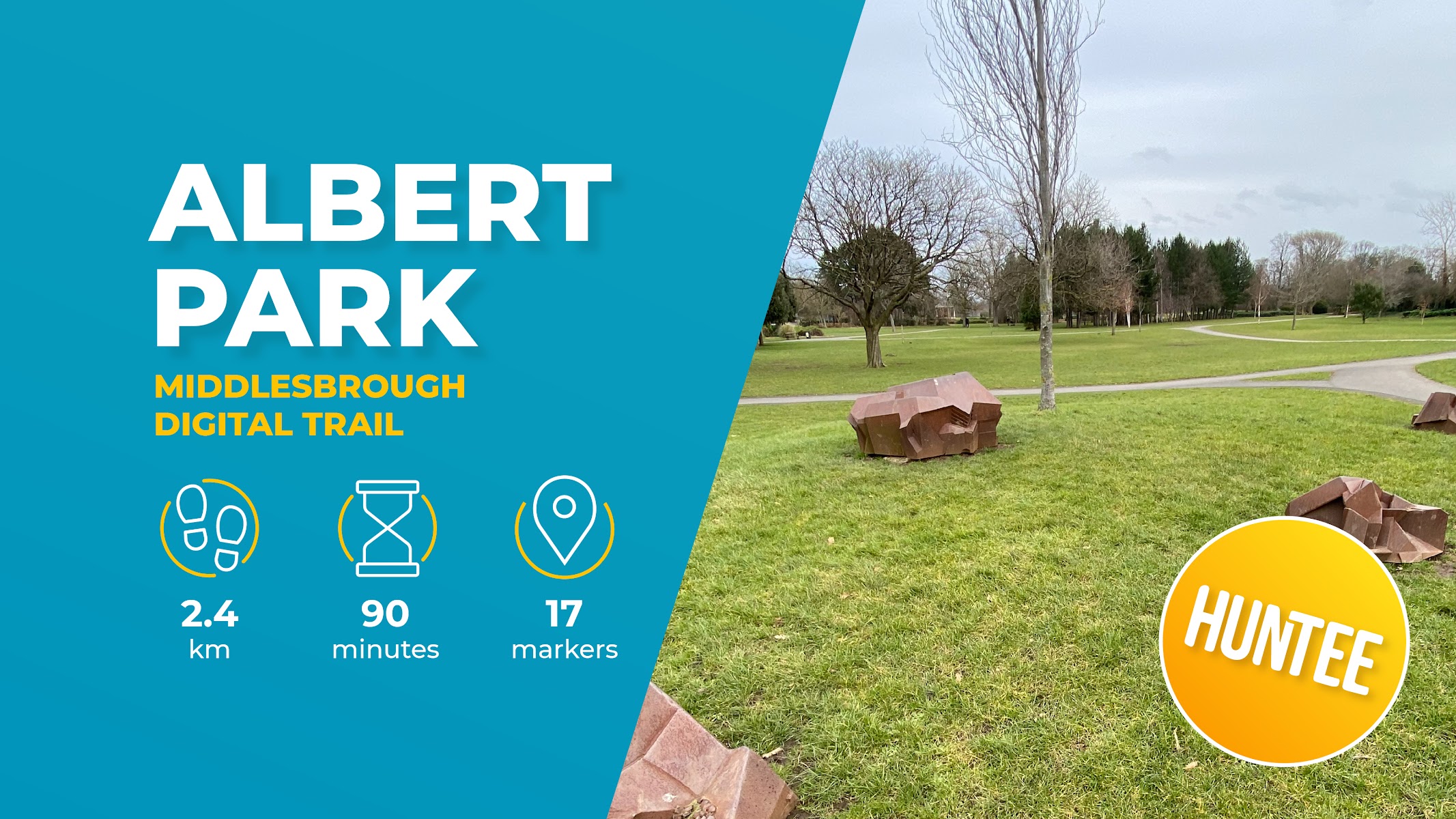 Huntee: Albert Park Digital Trail
