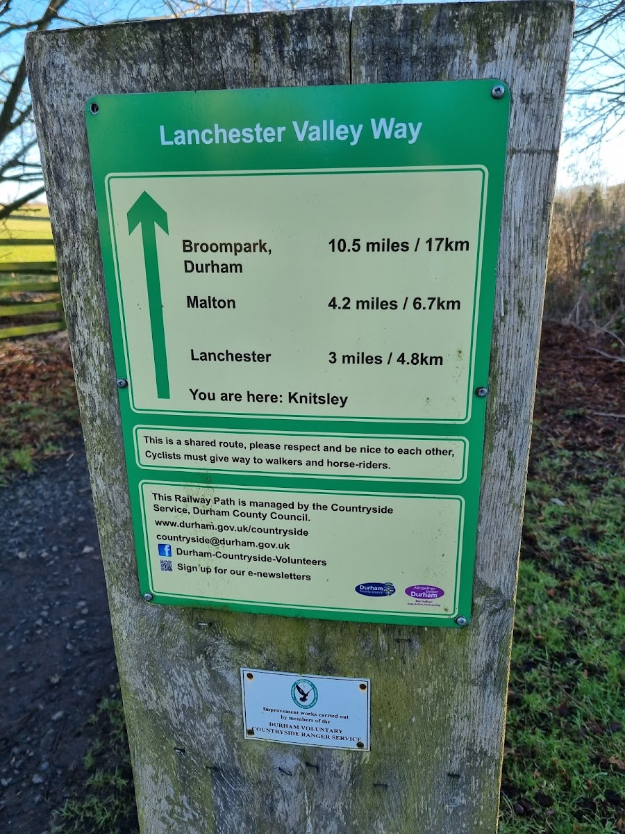 Lanchester Valley Railway Line