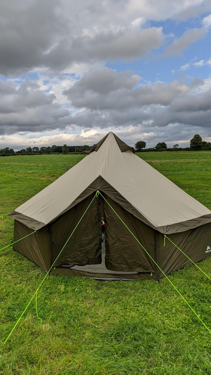 Pitch on the Wall campsite - by Hadrian's Wall
