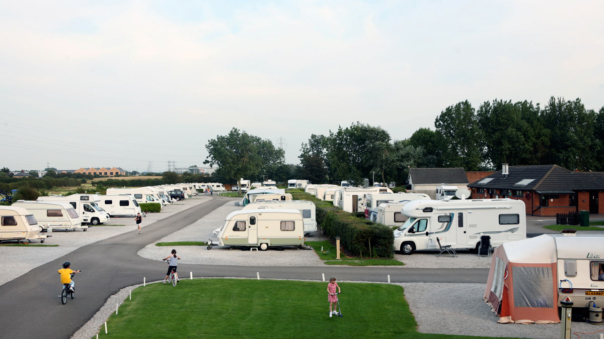 Blackpool South Caravan and Motorhome Club Campsite