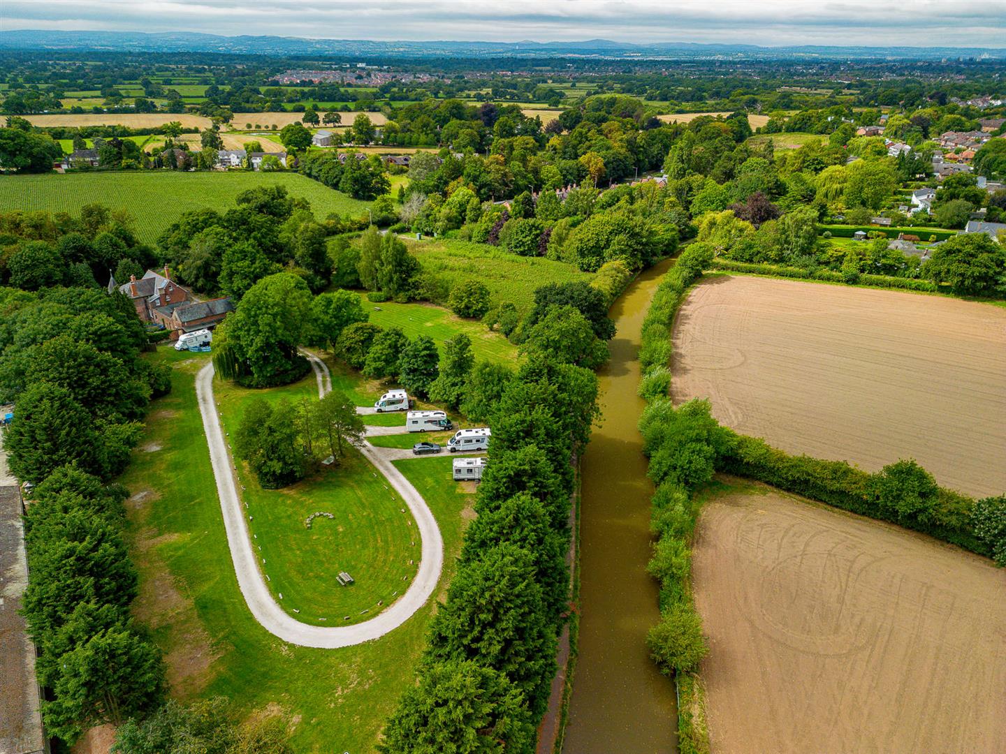 Netherwood Touring Site within walking distance of Chester
