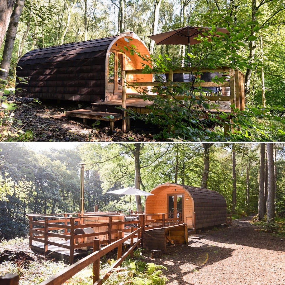 Broomhills Farm River Eco Pods