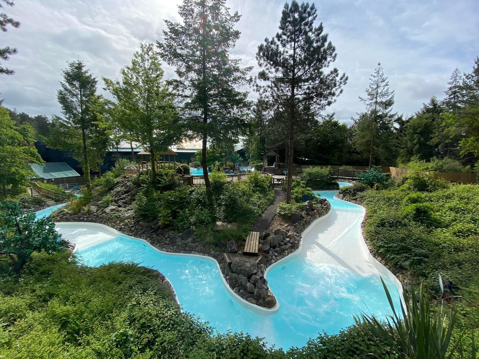Wild Water Rapids at Subtropical Swimming Paradise