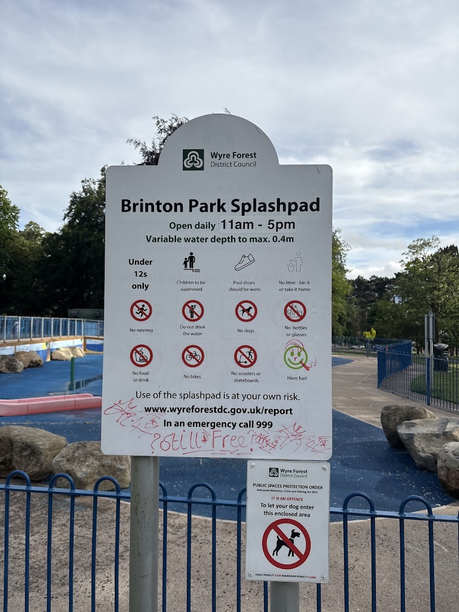 Brinton Park Splash Pad