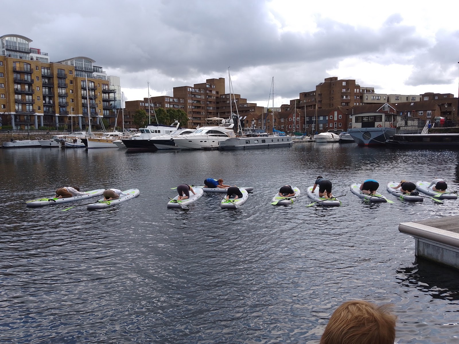 Paddleboarding London at Paddington Basin