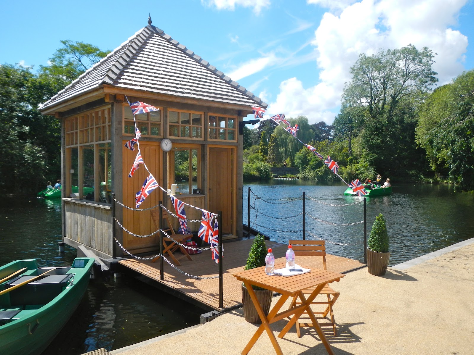 Pedal boat hire service