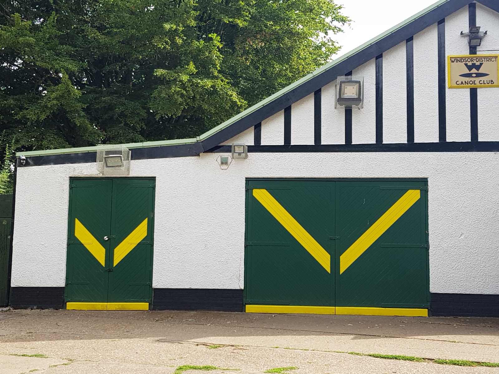 The Windsor Boys' School Boat Club Boathouse