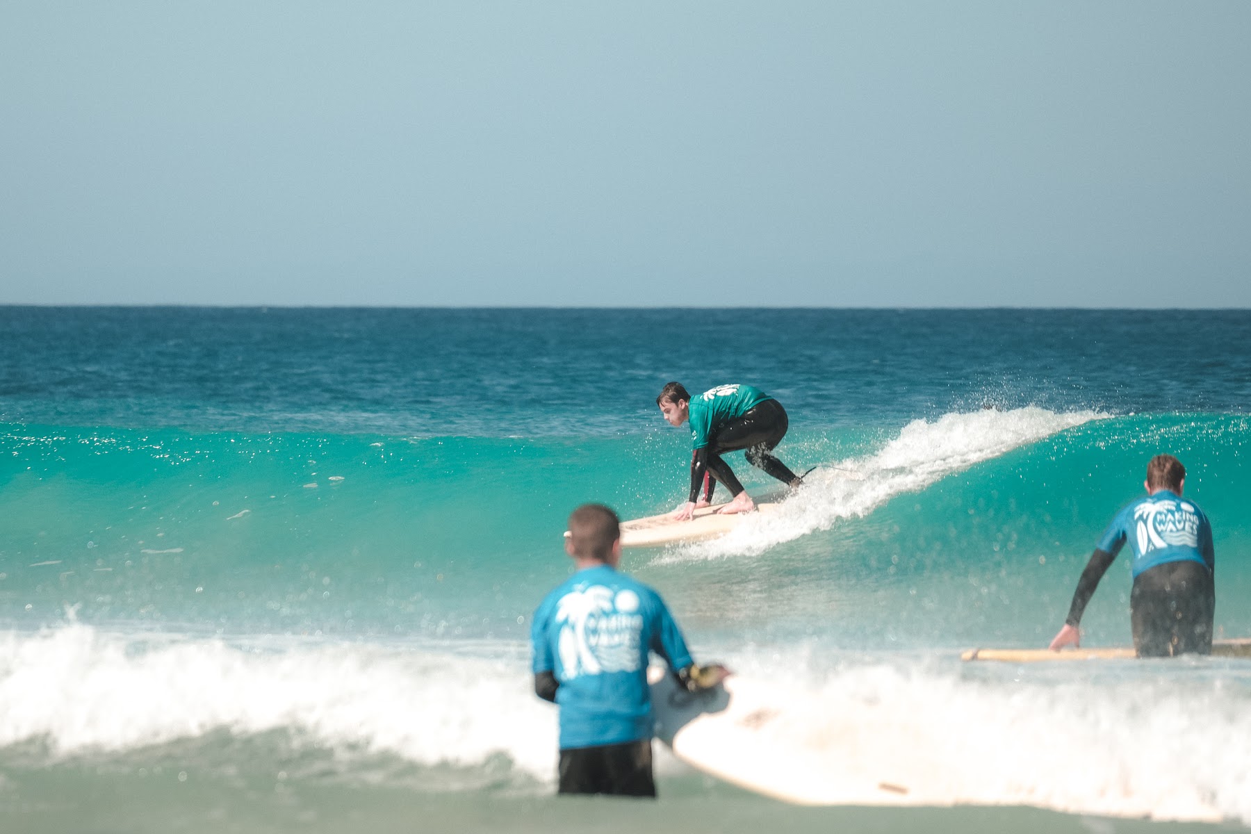 Schools Go Surfing