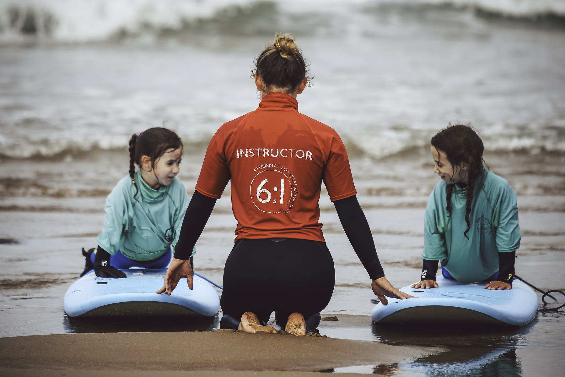 Surfing Croyde Bay