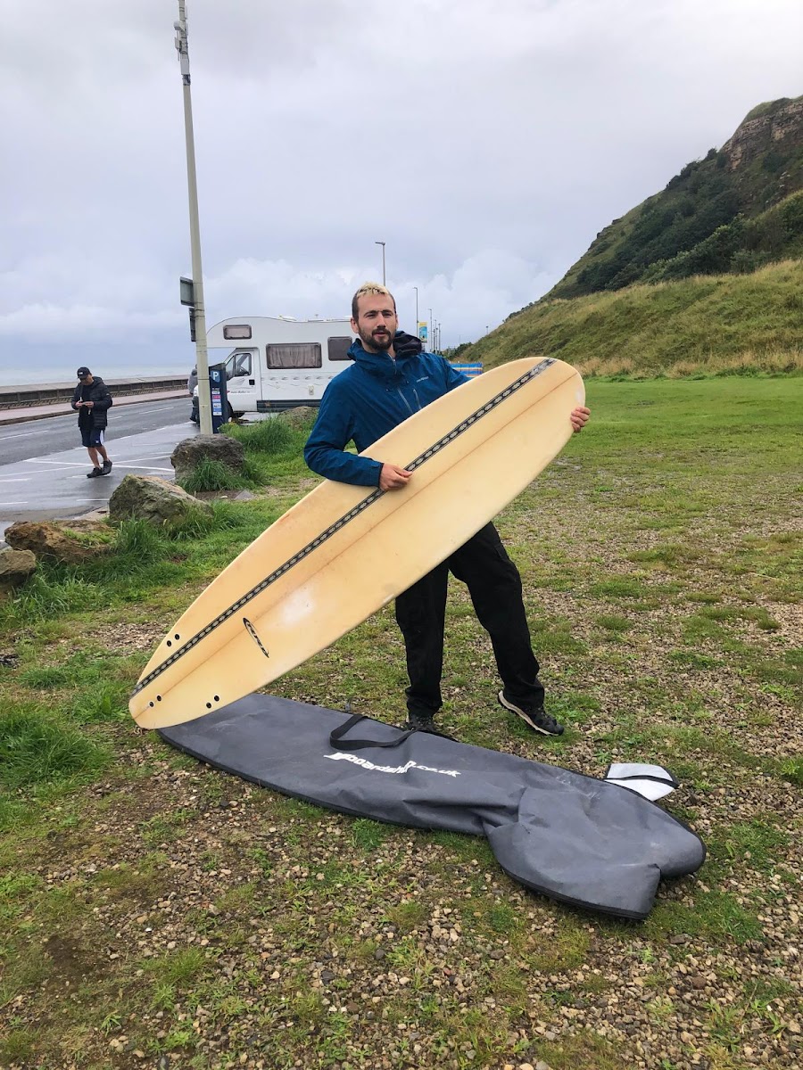 Damian de Croftenbosch Shapes (East Cheshire Surfboard Repairs)