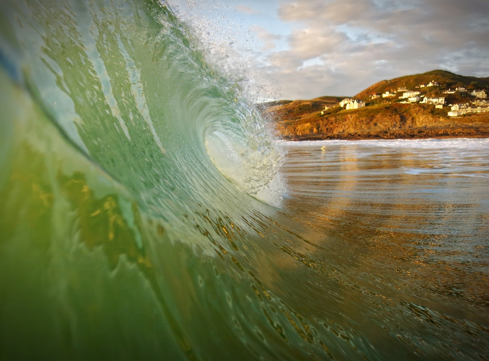 Surfing Woolacombe