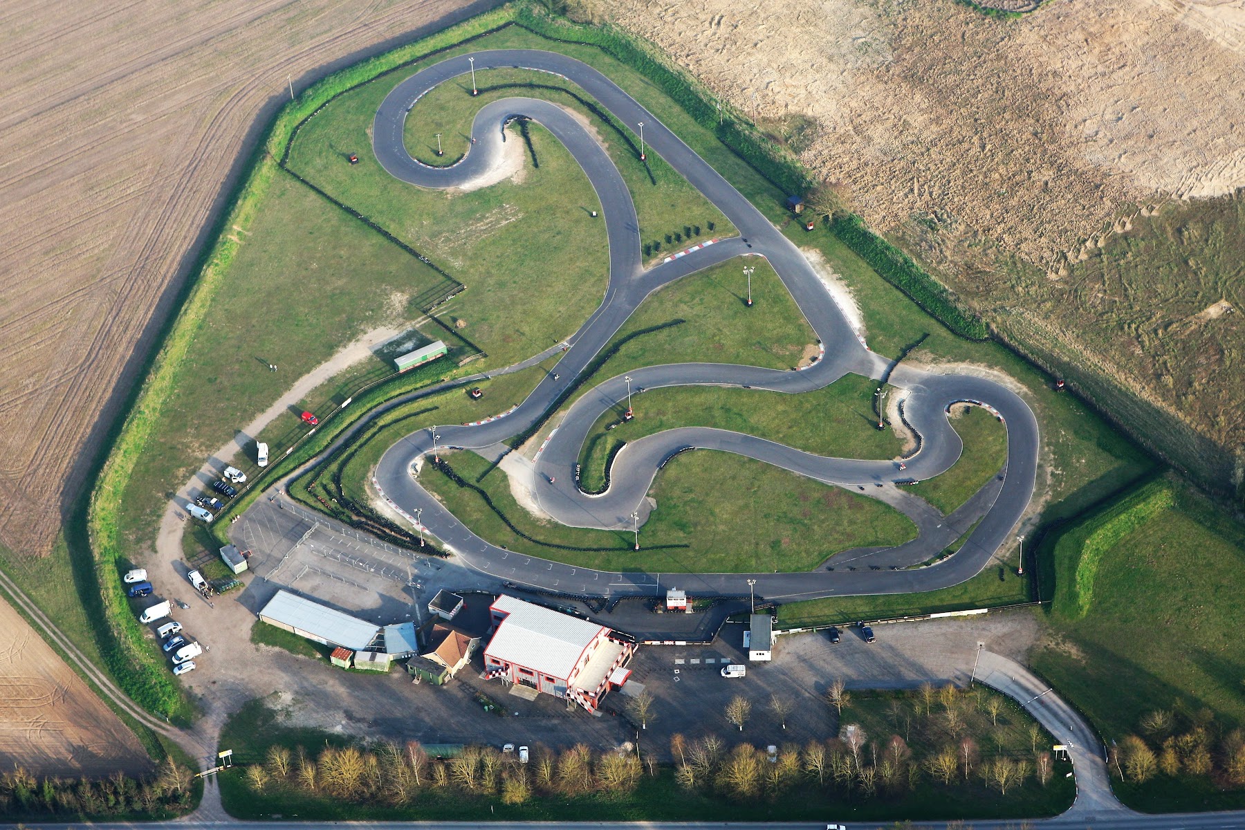 Red Lodge Karting Ltd Outdoor floodlit kart track