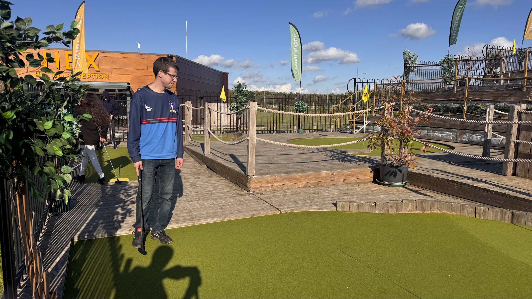 Yorkshire Wildlife Golden Putter Mini Golf