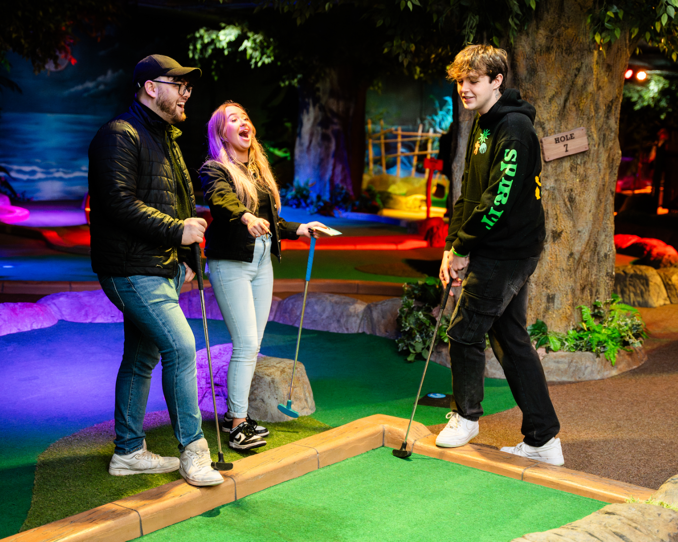 Paradise Island Adventure Golf Rushden Lakes