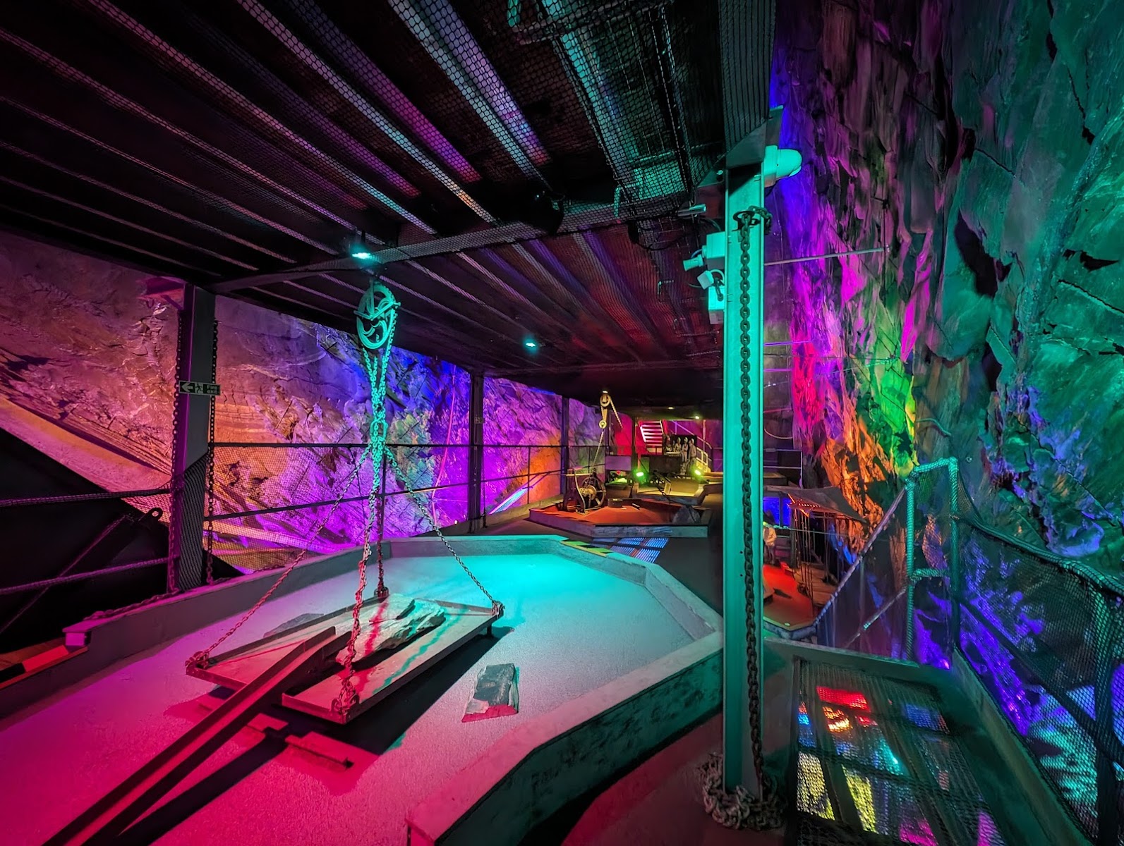 Zip World Underground Golf