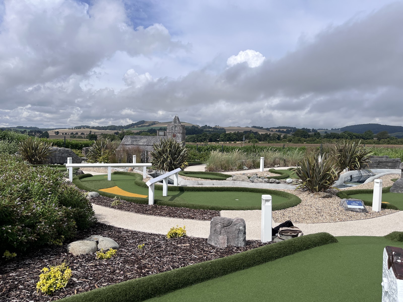 Crazy golf