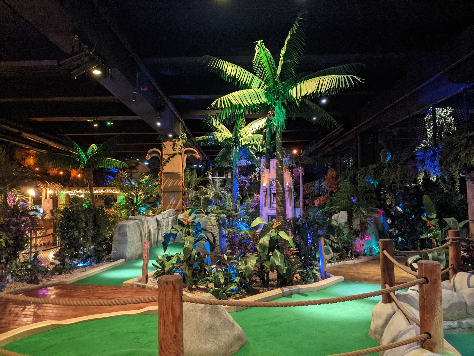 The Lost City Adventure Golf Belfast